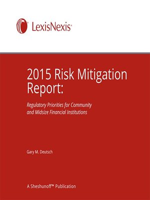 cover image of 2015 Risk Mitigation Report